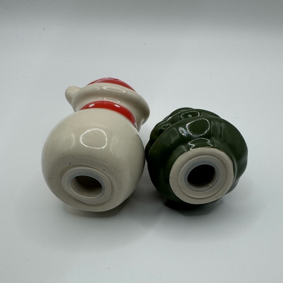 Festive Snowman and Christmas Tree Salt & Pepper Shakers - Picture 4 of 6